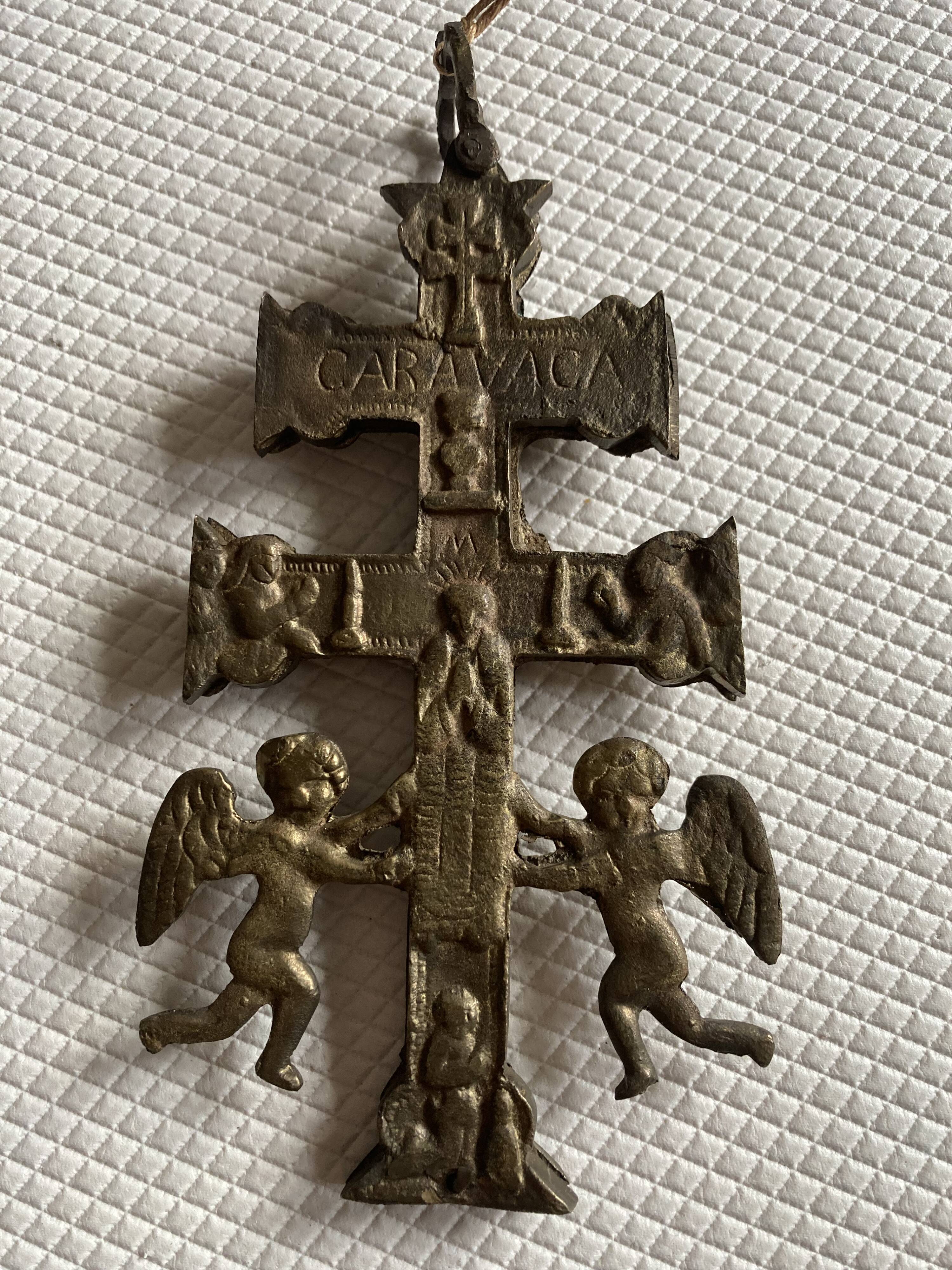 Bronze reliquary cross from Caravaca, 18th century
