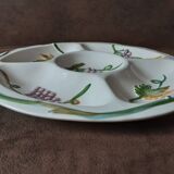 Compartments slip dish