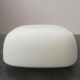 Old vintage square opaline ceiling/wall light 1960/70