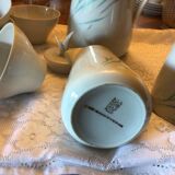 Coffee service 1960 S.F.P French porcelain company