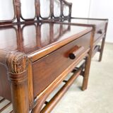 Rattan TV cabinet / sideboard
