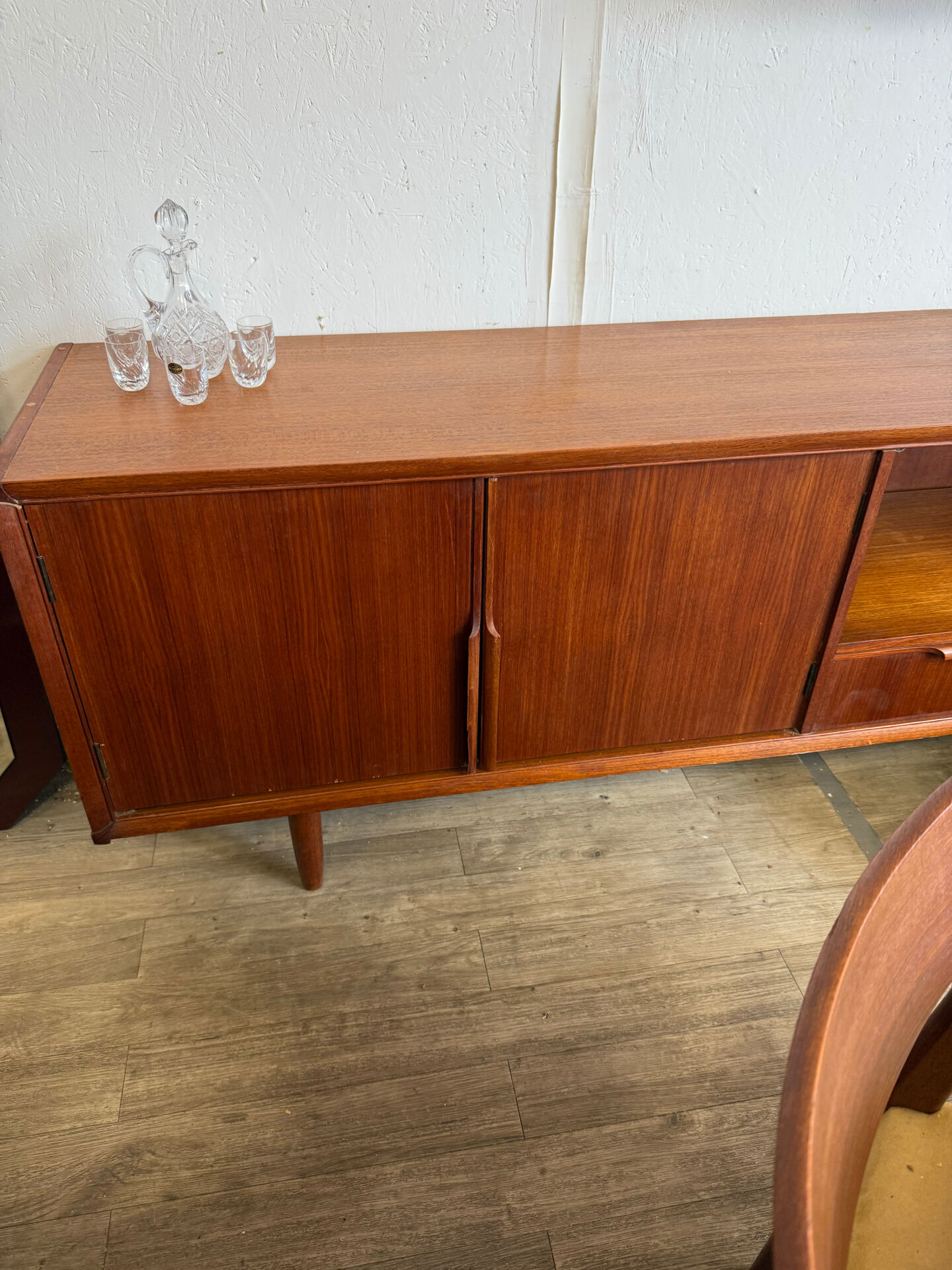 Scandinavian teak sideboard from the 1970s.