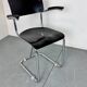 Chaise cantilever en acier chromé tubulaire Bauhaus vintage, années 1930