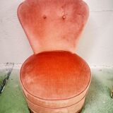 Fringed Velvet Pink Heater