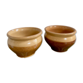 Stoneware cup bowls