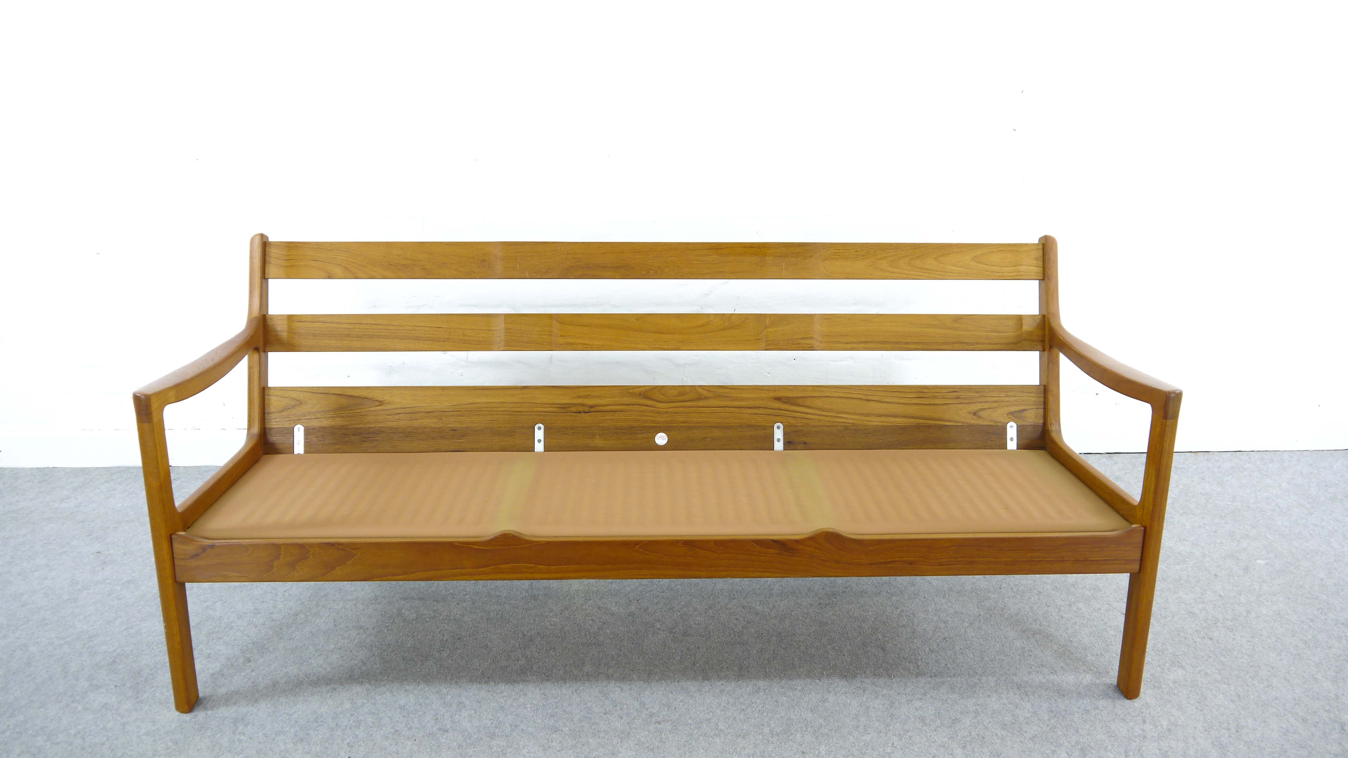Senator teak sofa by Ole Wanscher for Cado, in Denmark