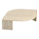 Large travertine coffee table, Italy circa 1970