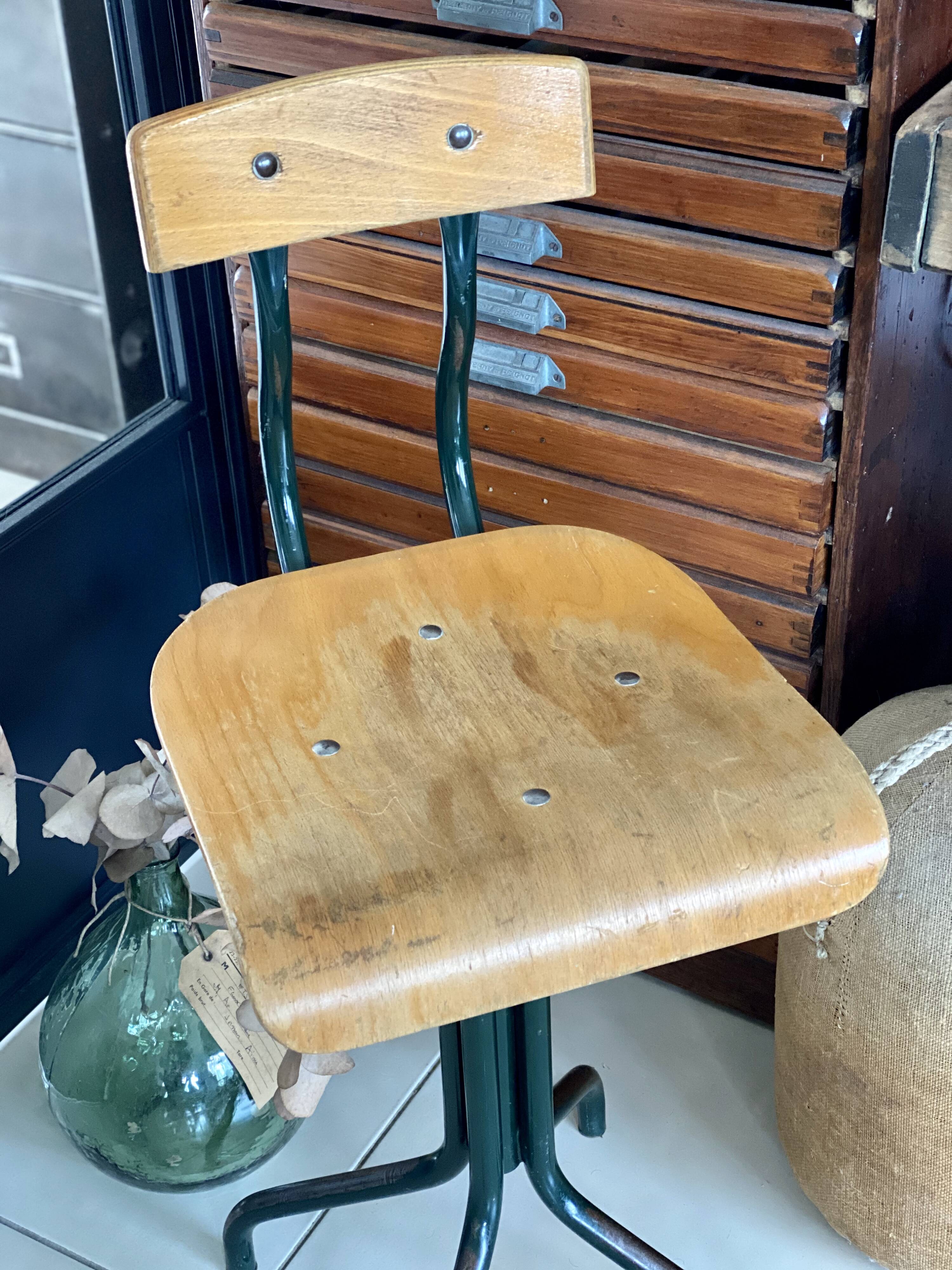 Former industrial workshop chair