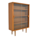 Showcase by CFC Silkeborg 1970s Teak display cabinet danish