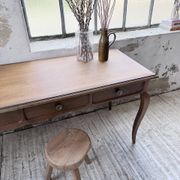 Oak console table from the 1960s.