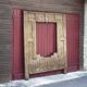 Old Breton bed door, Breton wood facade, headboard, wall decoration