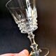 Set of 9 crystal glasses – Tuilerie model by Cristal d’Arques