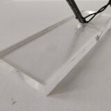 Plexiglas and metal lamp from Relco Milano, Italy 1980s