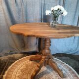 Walnut violin table