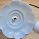 Blue suspension shaped flower and socket E14
