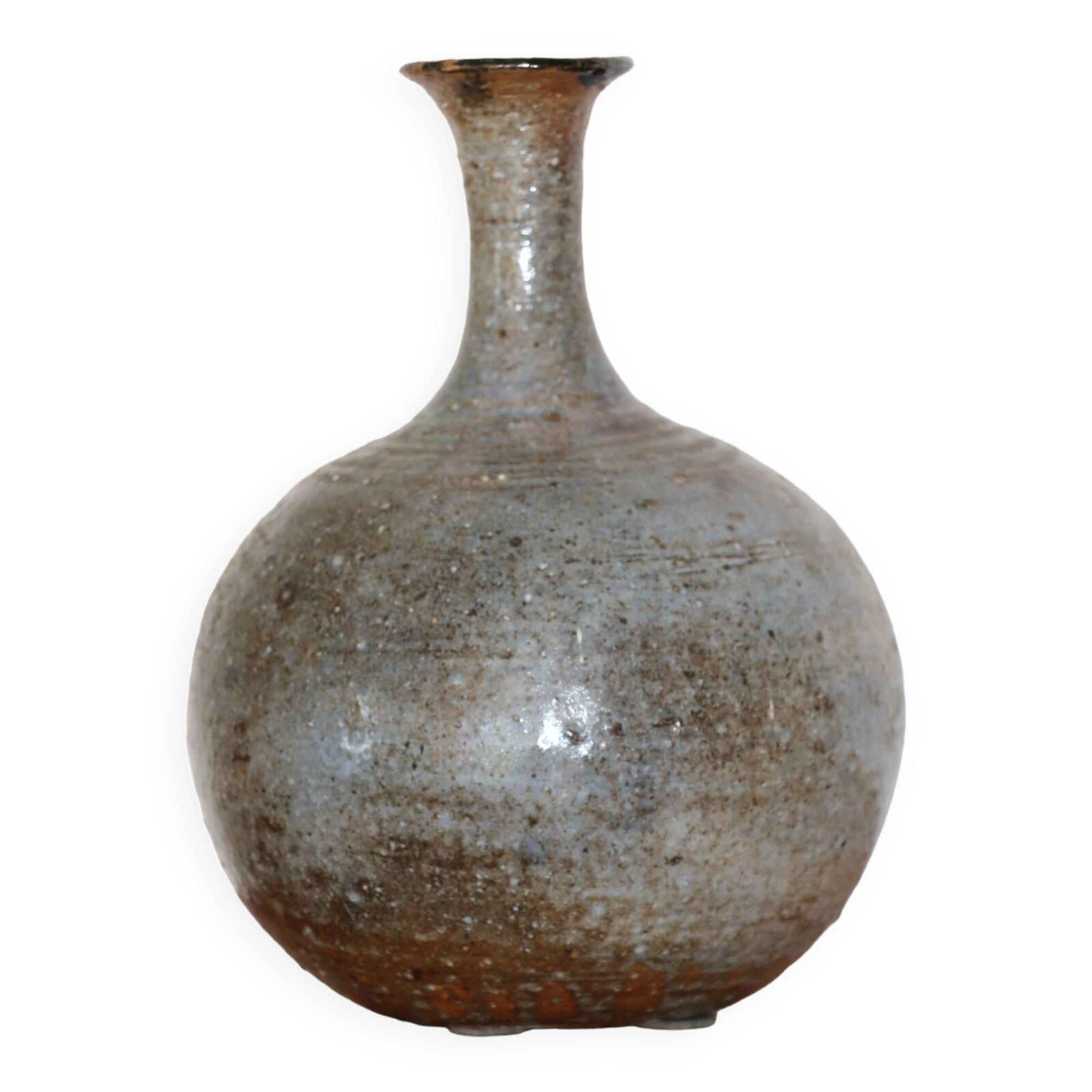 Alain Blanchard ceramic ball vase