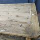 Table de métier drapière sapin décapé 3m