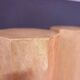 Vintage travertine columns / pedestals, 1970s, Italy