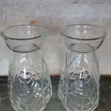 Hyacinth/bulb vase duo