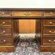 Bureau anglais classique avec cuir vert