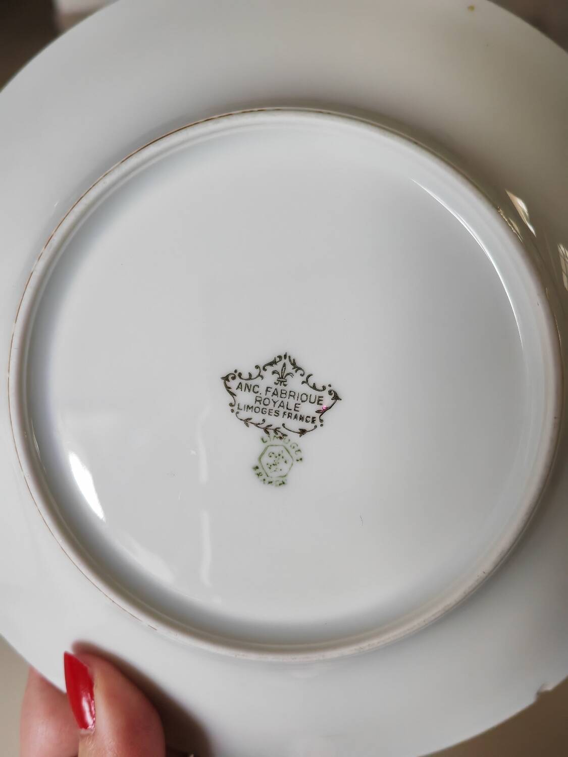 Limoges breakfast cup