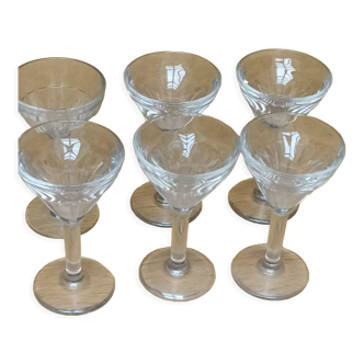 Verres de bistrot