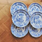 Set of 6 Burgenland flat plates by Villeroy & Bosch
