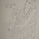 Henri Matisse: Attentive Woman, signed lithograph