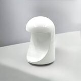 Iconic 60s Design Ceramic Lamp 'Longobarda' by Marcello Cuneo for Gabbianelli, Large Size in White