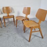 6 vintage Scandinavian chairs 60s/70s