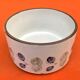 1970s Niderviller earthenware salad bowl "Plums" collection