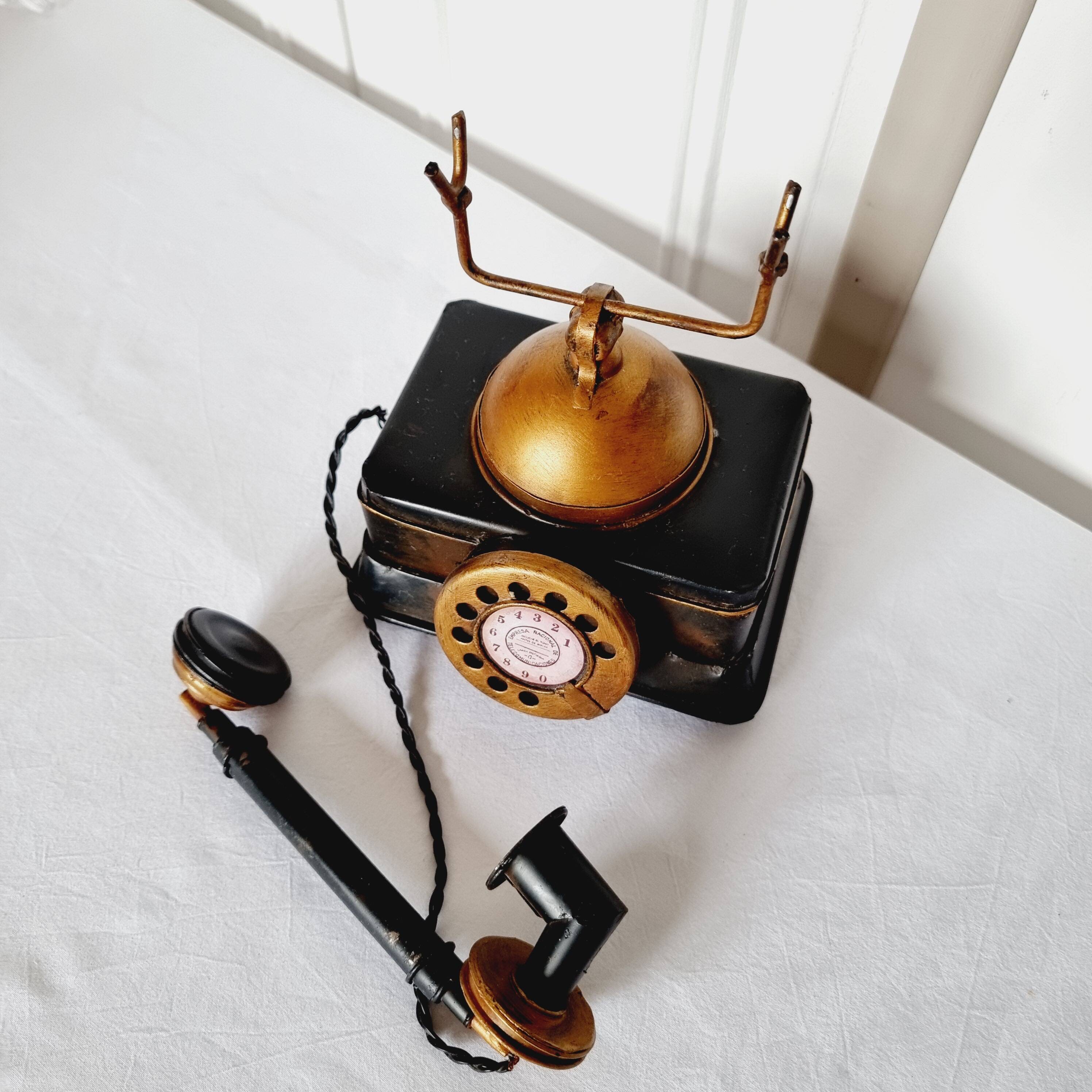 Old original collectible telephone from the mid 1930s