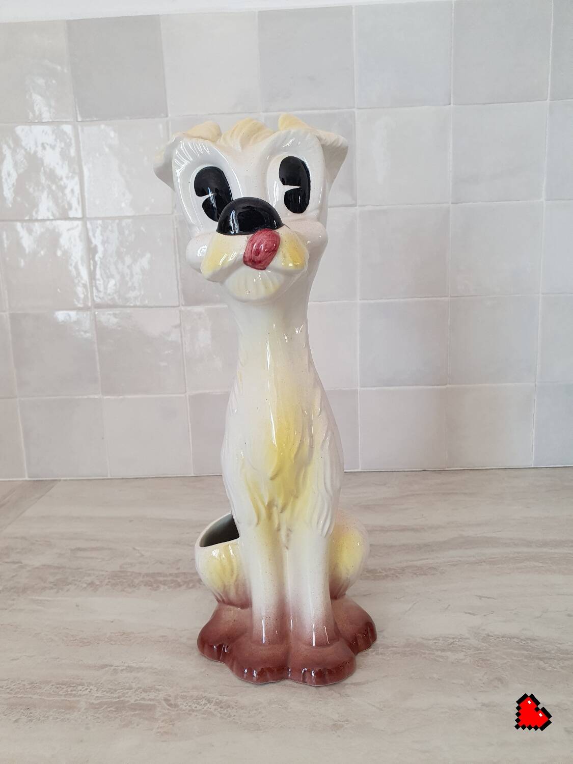 Ceramic dog