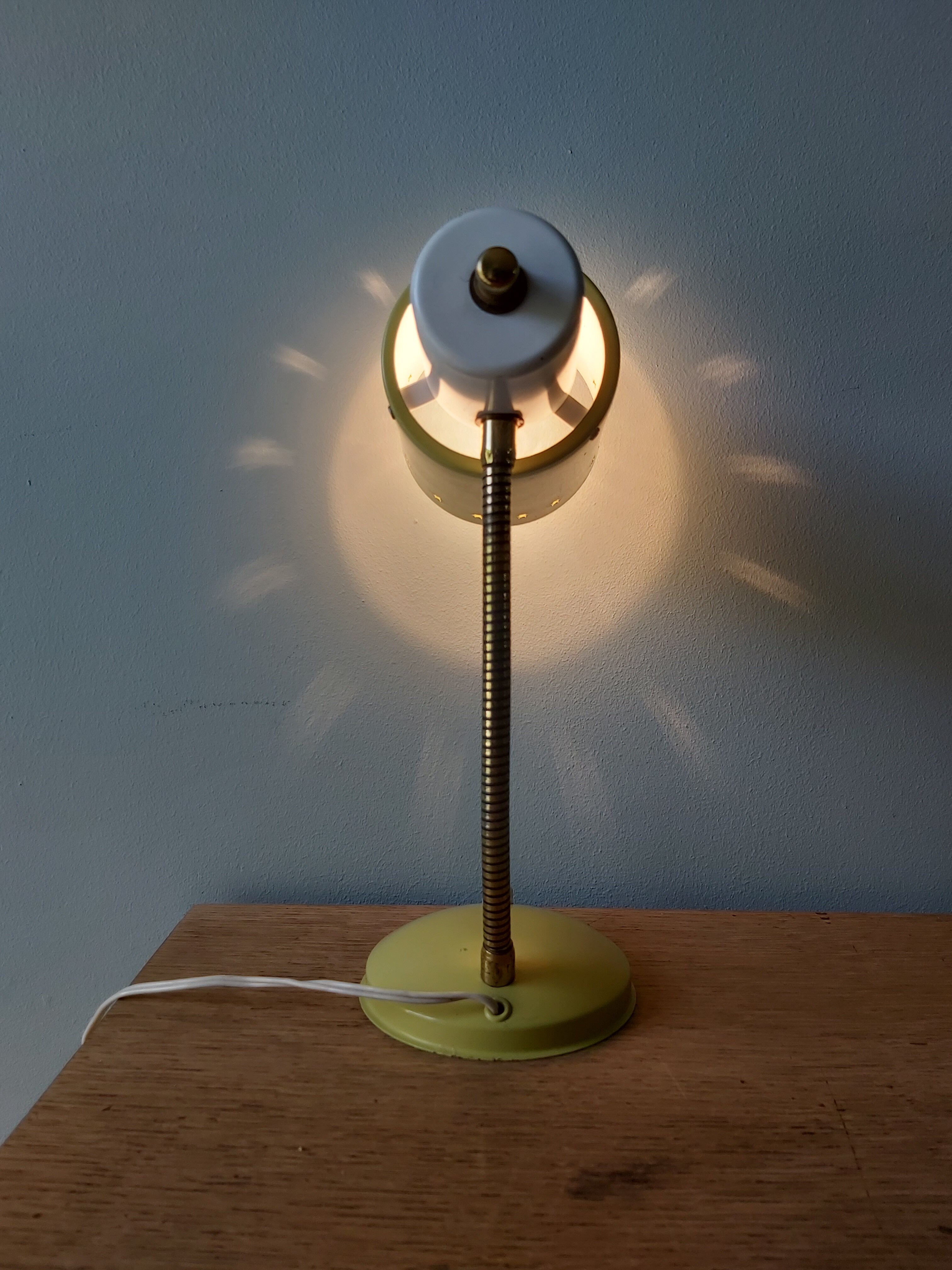 Lampe vintage, design italien, années 50