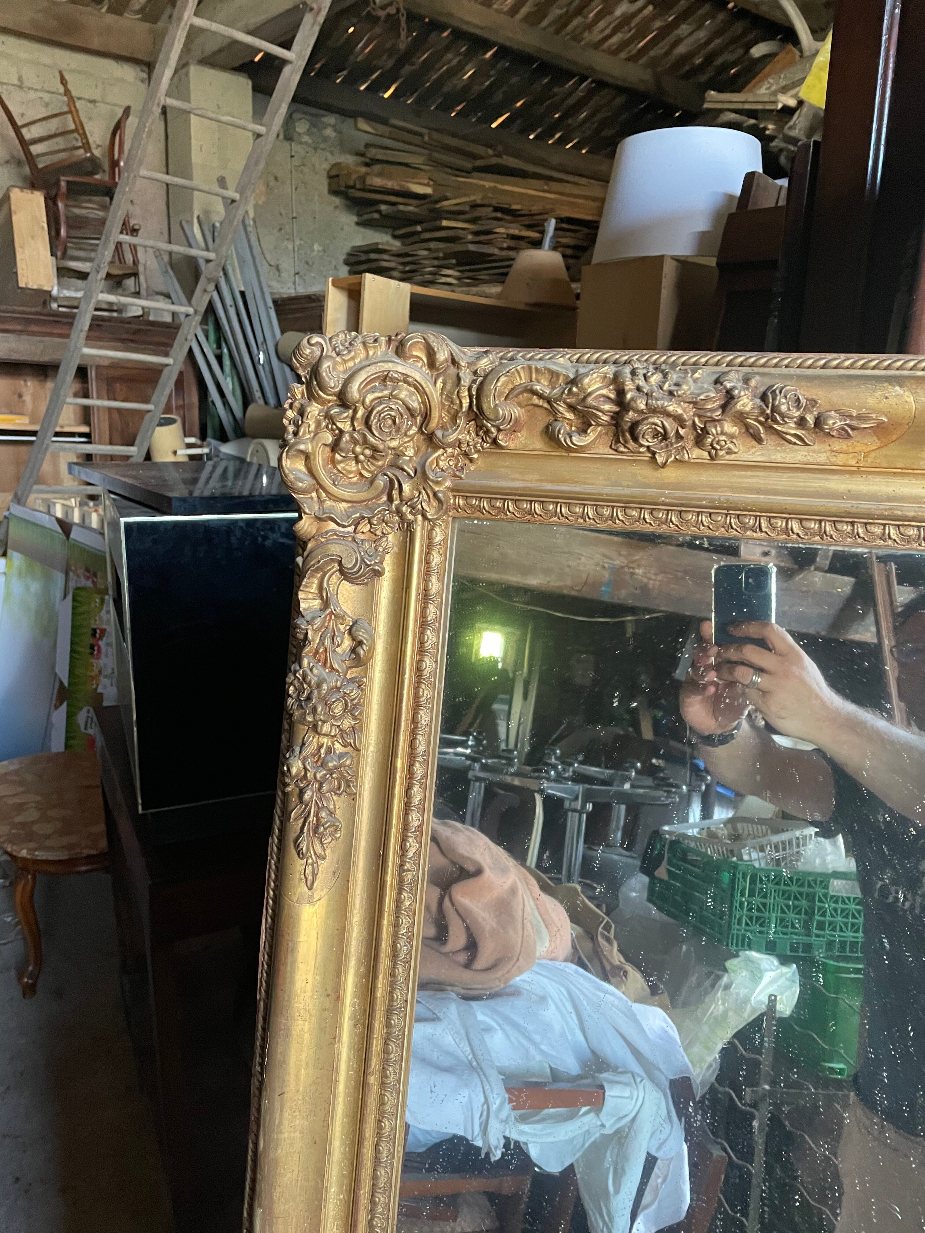 Mirror Napoleon III 170 x 108