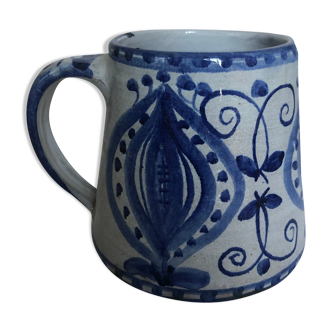 Tasse bleue