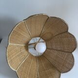 Rattan flower suspension