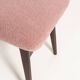Butterfly dining chair, pink boucle, Europe