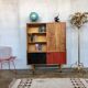 Enfilade haute en palissandre vintage 1960