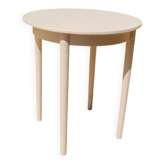 Table d'appoint ronde - rénovée