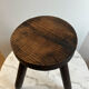 Tripod stool in solid wood — Charlotte Perriand spirit