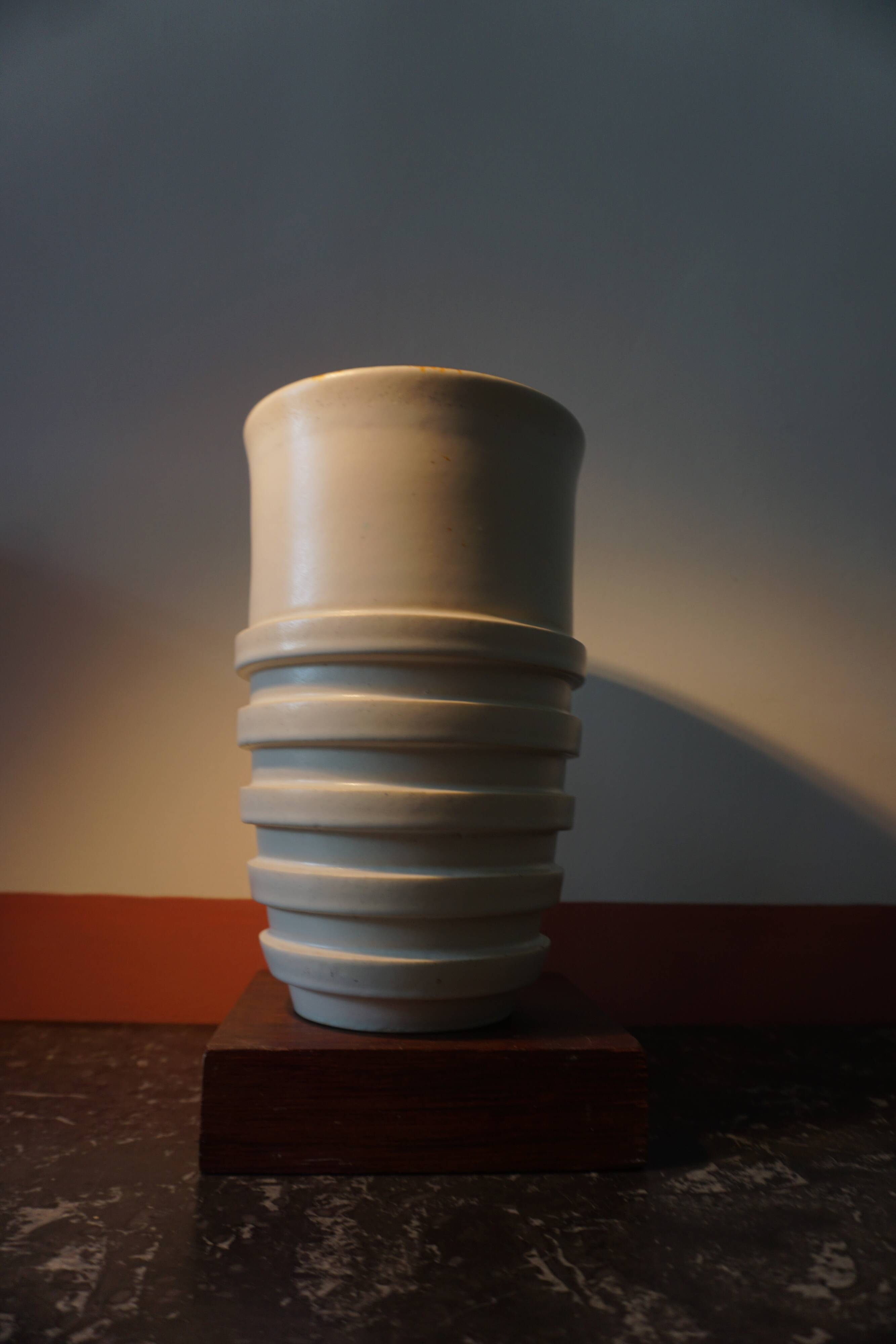 Vase from the 50s and 60s signed Ferjac France