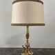 Lamp 70s in onyx and brass