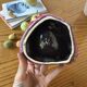 Fatlava style ashtray Vallauris pink