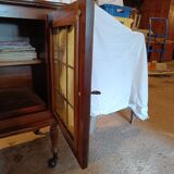 Glass TV bar cabinet