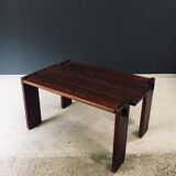 Constructivist Oak Dining Table, Belgium, 1960s