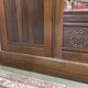 19th-century mahogany wardrobe with three English doors - demountable