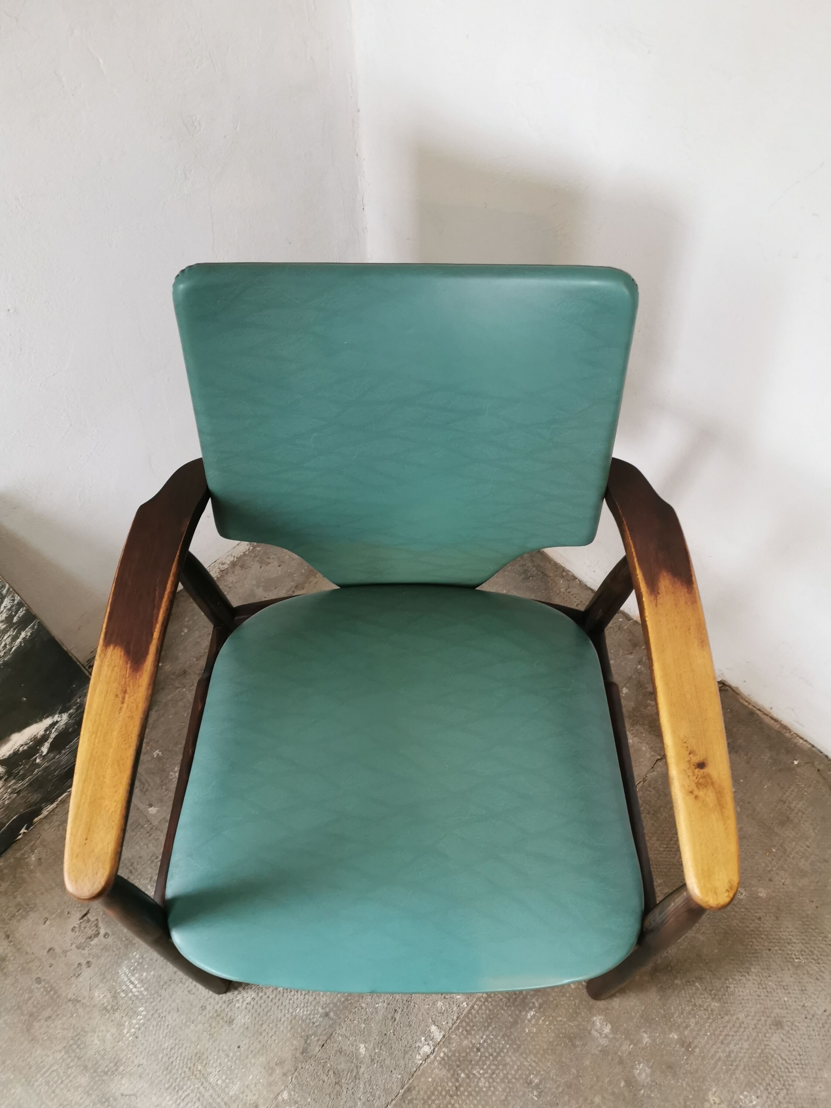 Fauteuil style scandinave 1970
