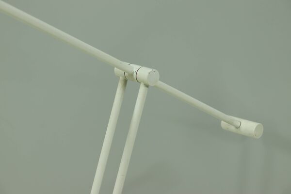 Lampadaire post-moderne à contrepoids des années 1980