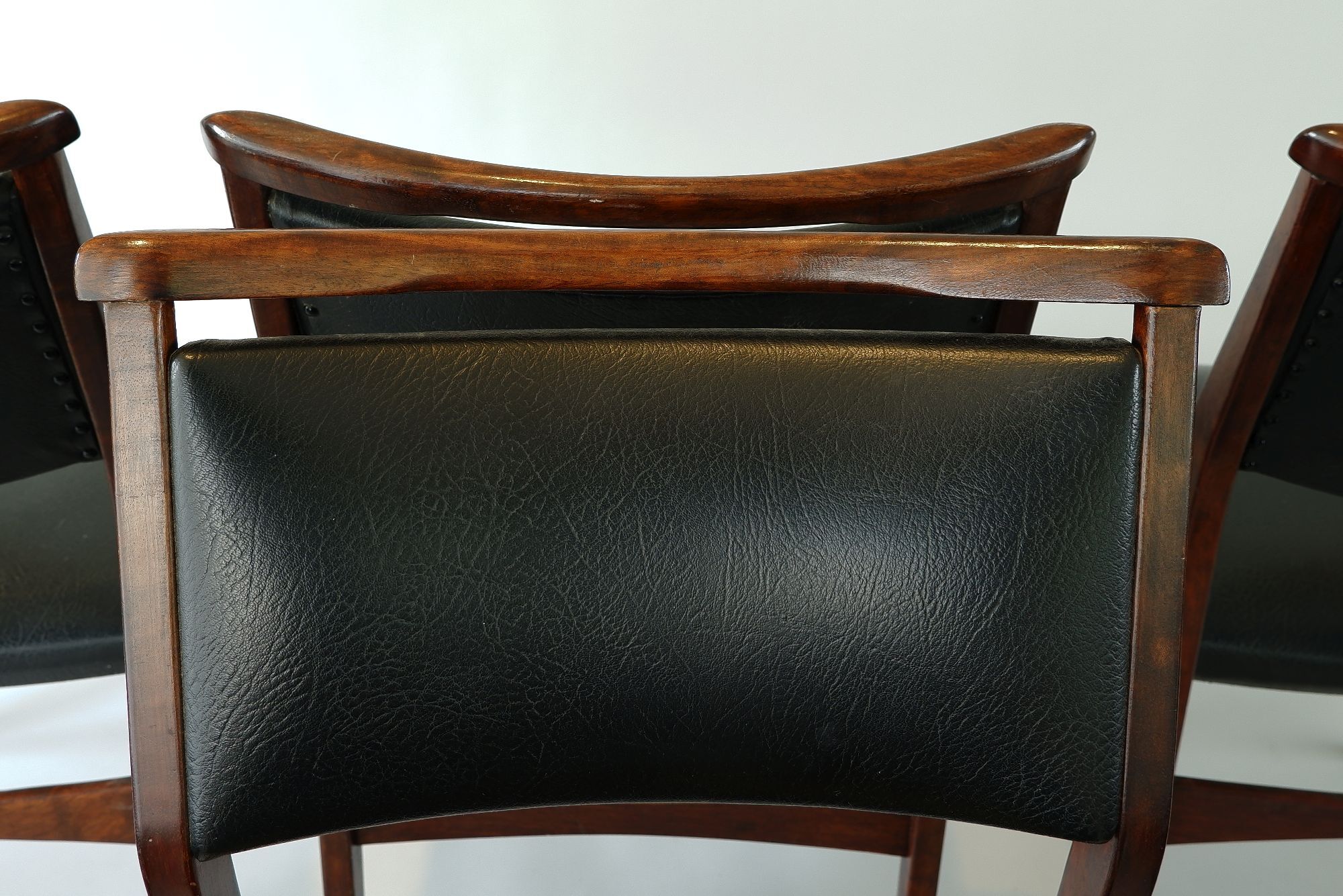 Set of 6 dining chairs in rosewood 1960s